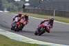 Bagnaia unterliegt im Ducati-Dreikampf: "Beide waren einfach schneller"